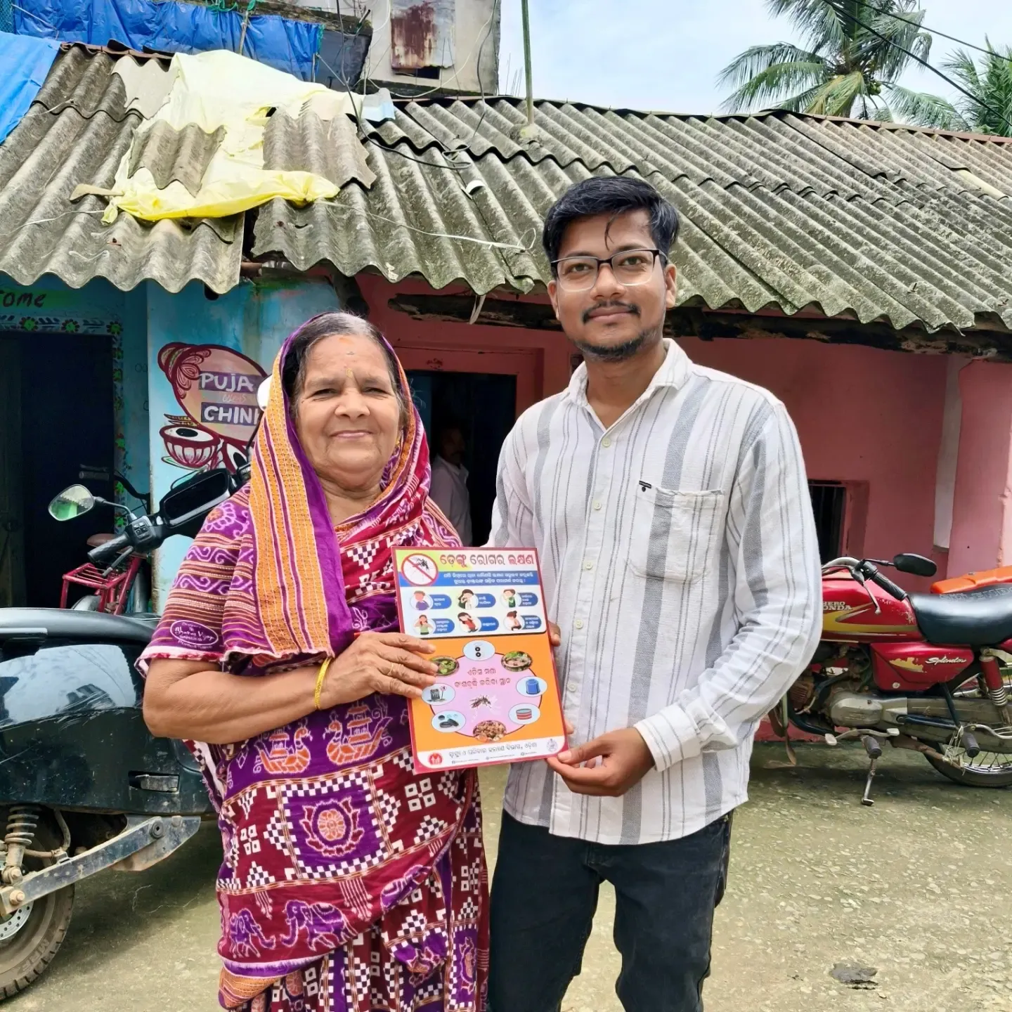 Door-to-door dengue awareness